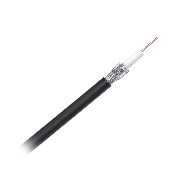 Cabletech Cablu coaxial Cablu Coaxial Cabletech KAB0020 | F690BV, Gel, Negru, 305m