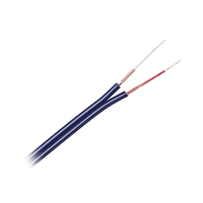 Lechpol CABLU 2RCA 4MM ALBASTRU ROLA
