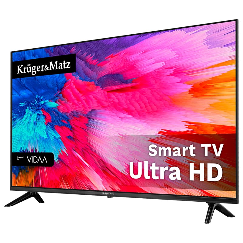 Kruger Matz Televizoare Televizor Kruger&Matz KM0250UHD-V | 50 inch, 125cm, 4K UHD, Smart VIDAA