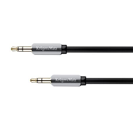 Kruger Matz Cablu Cablu Audio Kruger&Matz KM0312P | Jack 3.5mm - 3.5mm, 1.0m