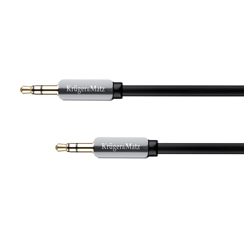 Kruger Matz Cablu Cablu Audio Kruger&Matz KM0312P | Jack 3.5mm - 3.5mm, 1.0m