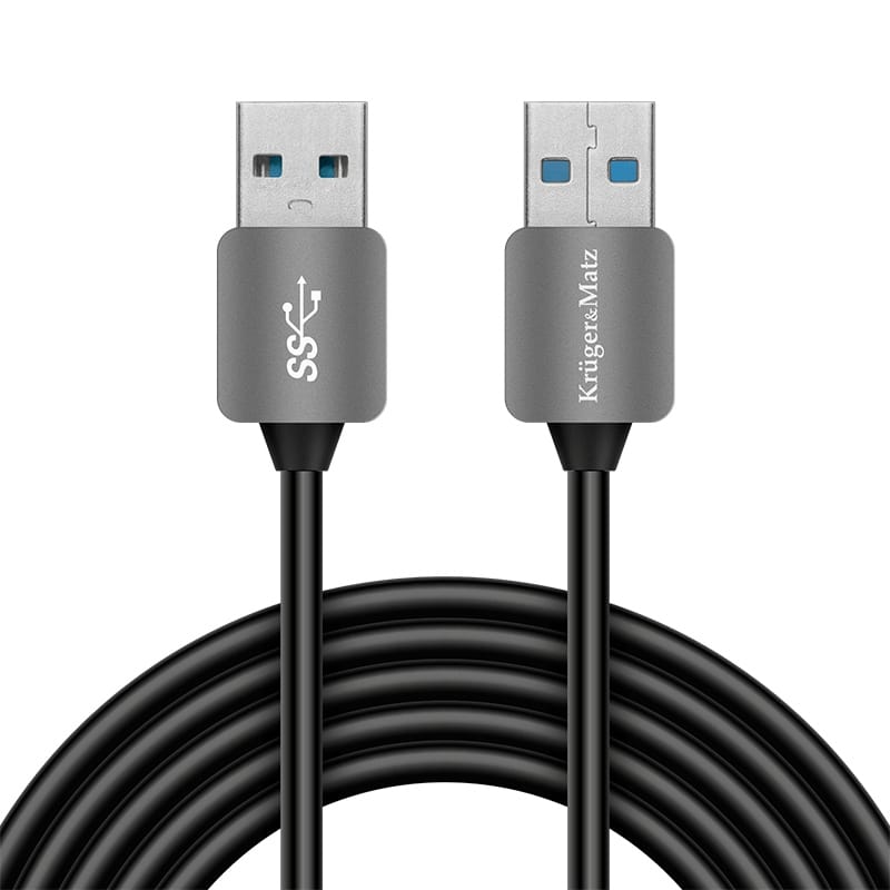 Kruger Matz Cablu USB Cablu USB Kruger Matz KM0337 | USB 3.0, Tata-Tata, 1m
