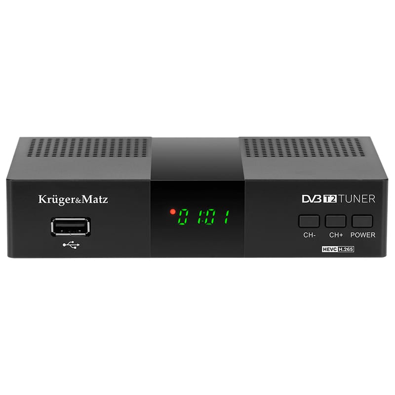 Kruger Matz Tuner Tuner DVB-T2 Kruger Matz KM0550D | H.265 HEVC, Digital
