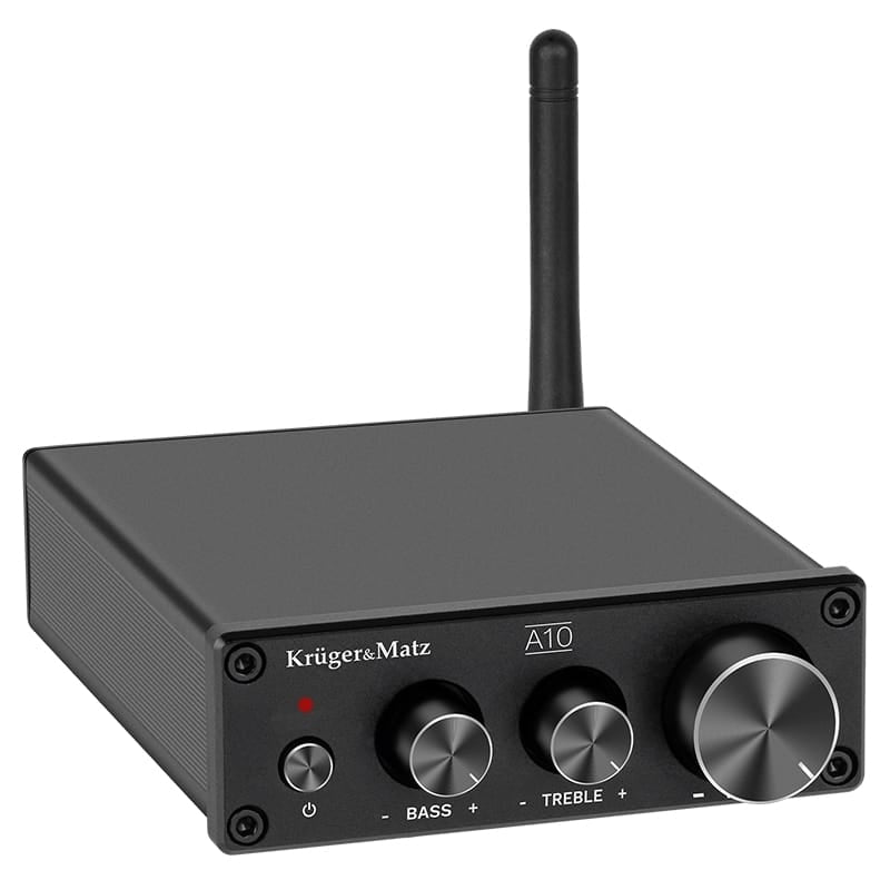 Kruger Matz Audio profesional Amplificator Audio Stereo Kruger&Matz KM0568 | 2x50W, Clasa A/B