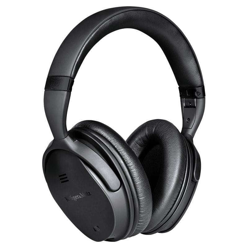 Kruger Matz Casti bluetooth Casti Bluetooth Kruger Matz KM0655 | ANC, Over-Ear, Negru