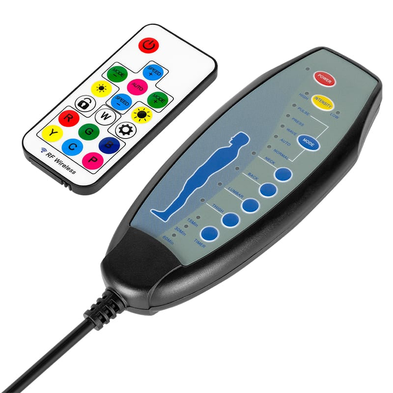 Kruger Matz SCAUN GAMING GX-150 NEGRU LED MASAJ KRUGER&MATZ