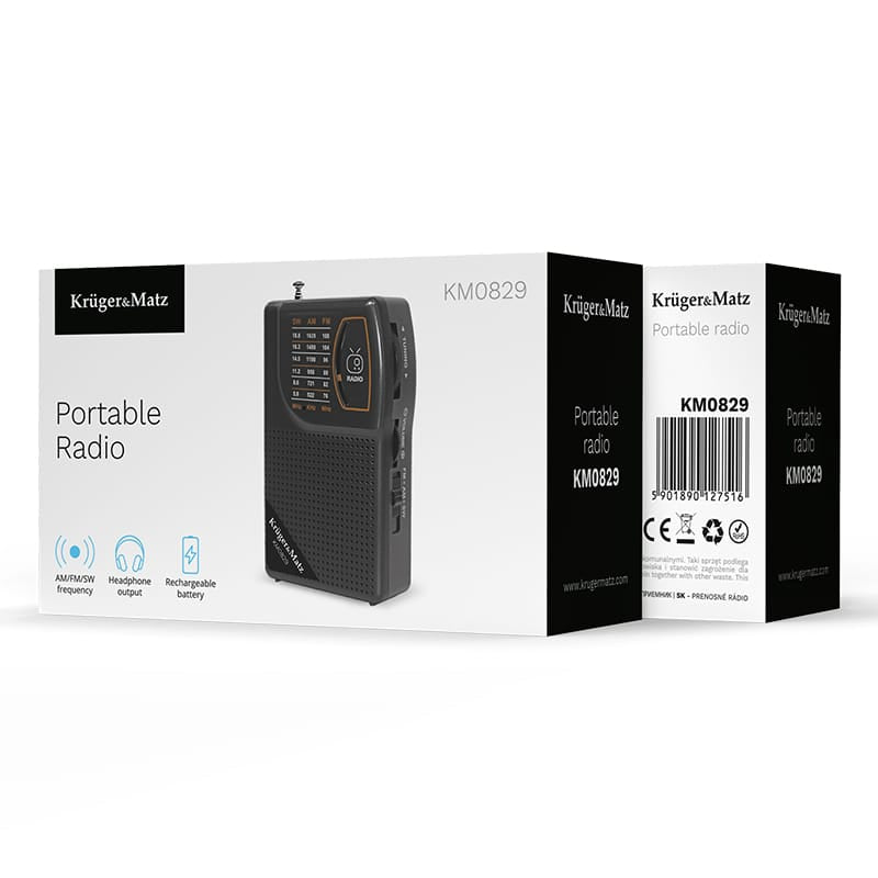 Kruger Matz Radio portabil Radio Portabil Kruger Matz KM0829 | Analog