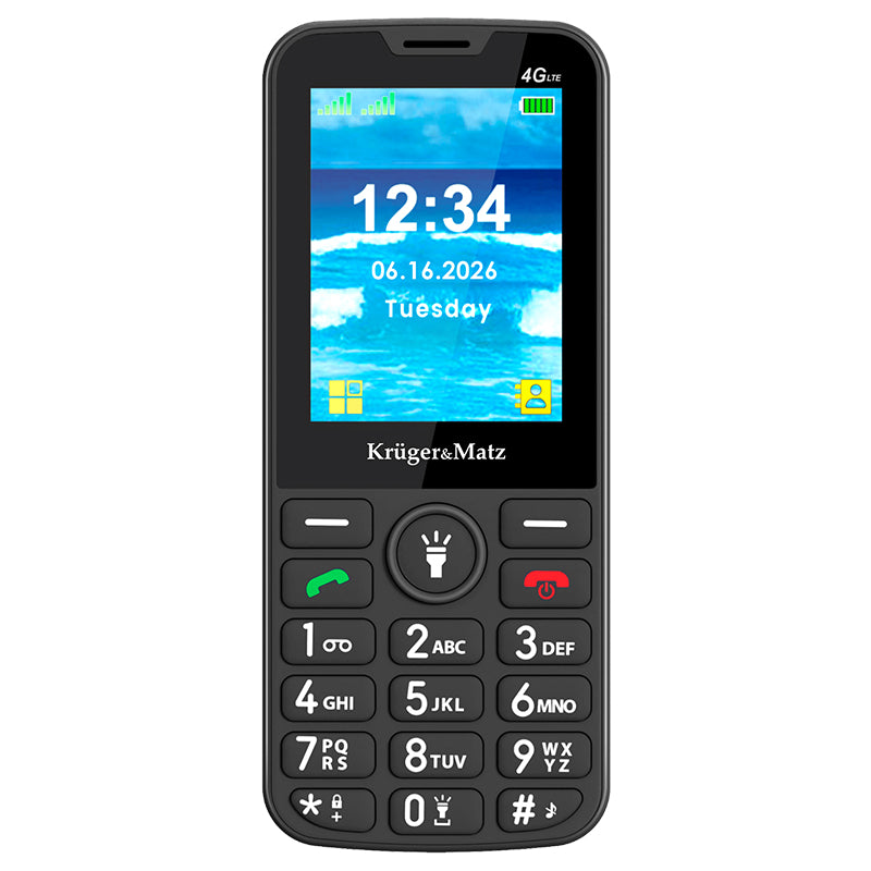 Kruger Matz Telefon Telefon GSM Kruger Matz KM0924-4G | Seniori, 4G, Buton SOS
