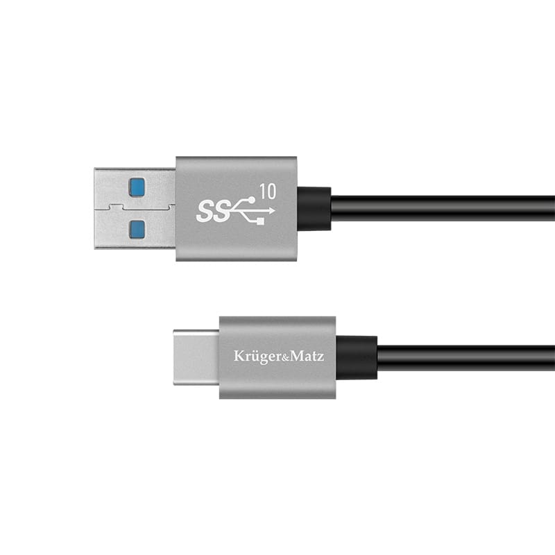 Kruger Matz Cablu USB-C Cablu USB-C Kruger&Matz KM1262 | 10 Gbps, 15W, 0.5m