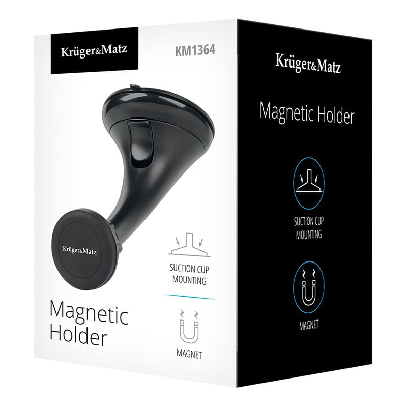 Kruger Matz Suport telefon auto Suport Auto Magnetic Kruger&Matz KM1364