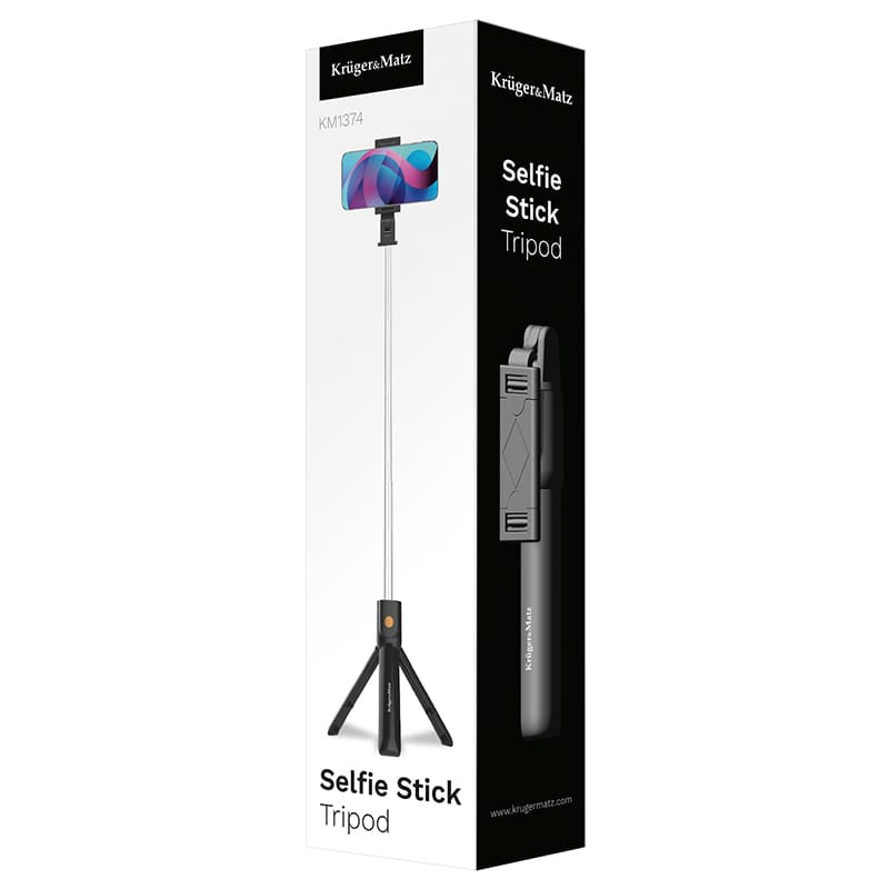 Kruger Matz Trepied Trepied Telefon Selfie Stick Kruger&Matz KM1374 | Bluetooth, Portabil
