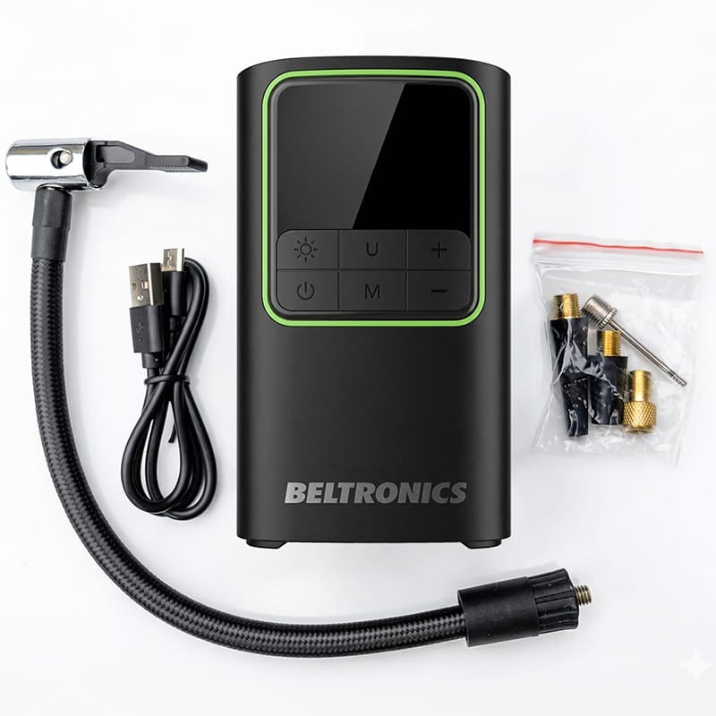 PC-Doc.ro Compresor auto Compresor Auto Beltronics T50 KOM-T50 | Portabil, 4000mAh, Pompare Automata