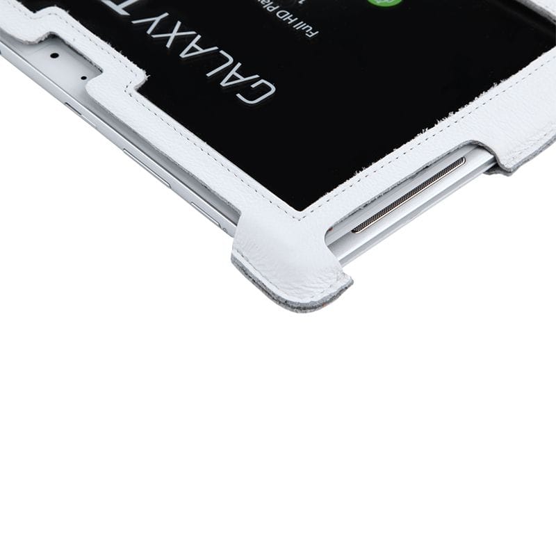 Samsung Husa tableta Husa Tableta Samsung KOM0429 | Alba, Piele Eco, Galaxy Tab P5100