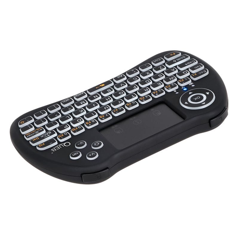 Quer Kit tastatura Tastatura Quer KOM0973 | Touchpad, Wireless, Mini, Smart TV Box