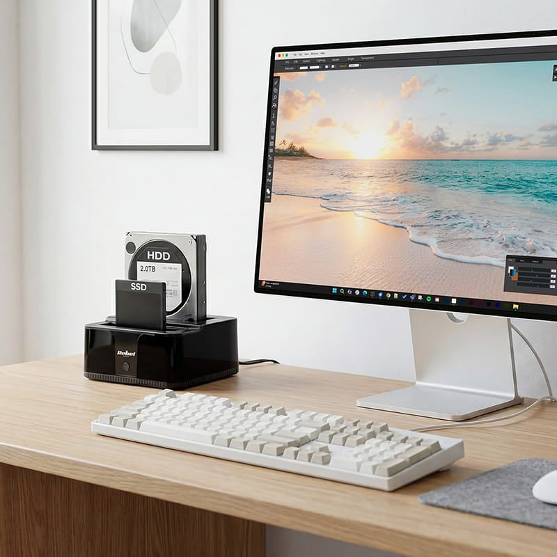 Rebel DOCKING STATION HDD SSD USB 3.0 REBEL