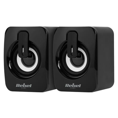 Rebel Boxe Boxe PC 2.0 Rebel CS-15 KOM1151 | 6W, USB, Jack 3.5mm