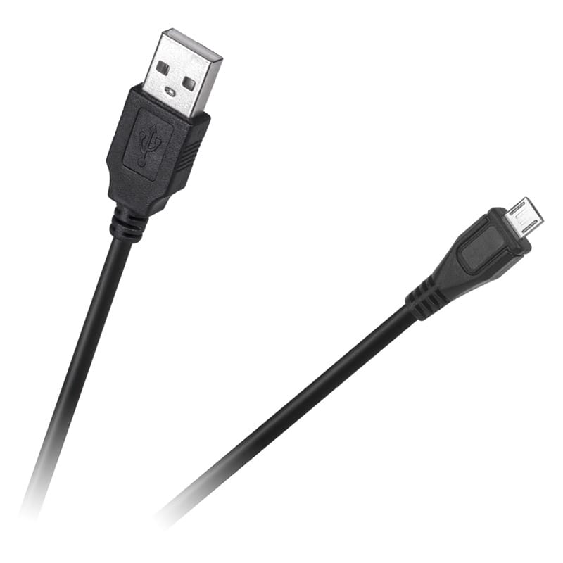 Cabletech Cablu USB Cablu USB Cabletech KPO4009-1.0 | USB-A la Micro USB, 1m, Eco-Line