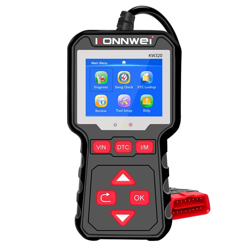 Konnwei Tester multimetru Multimetru Diagnoza OBD2 Konnwei KW320 | Auto Scanner, Citire Coduri Eroare