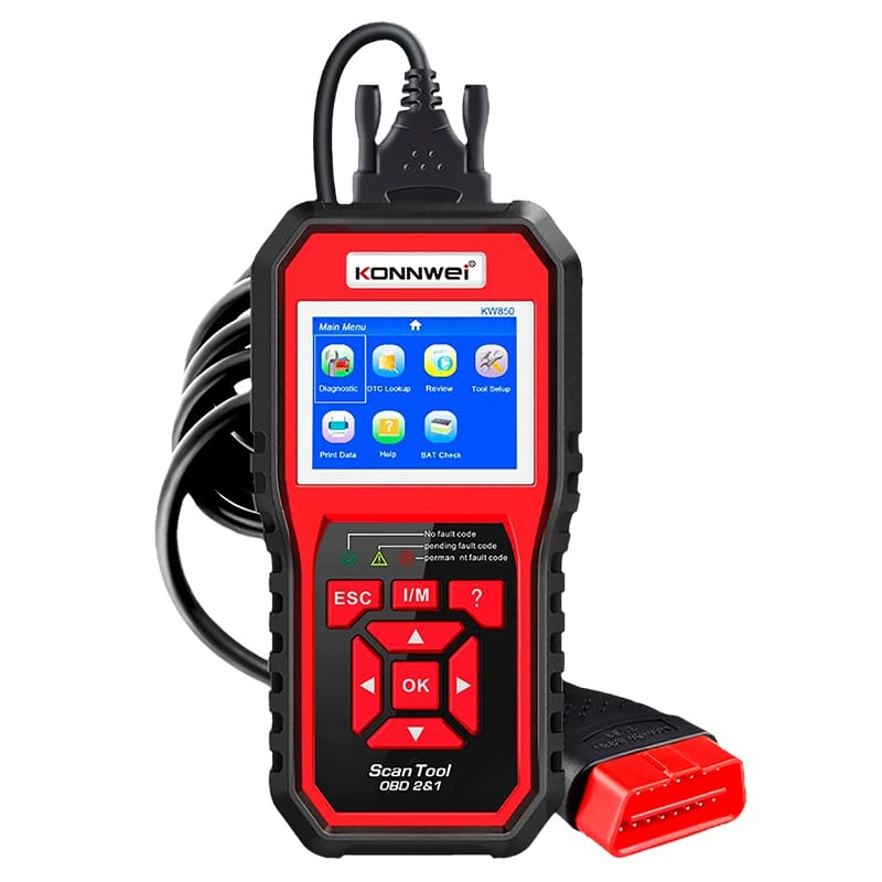 Konnwei Multimetru Multimetru Diagnoza Auto Konnwei KW850 | OBD2, Cod eroare, Display LCD