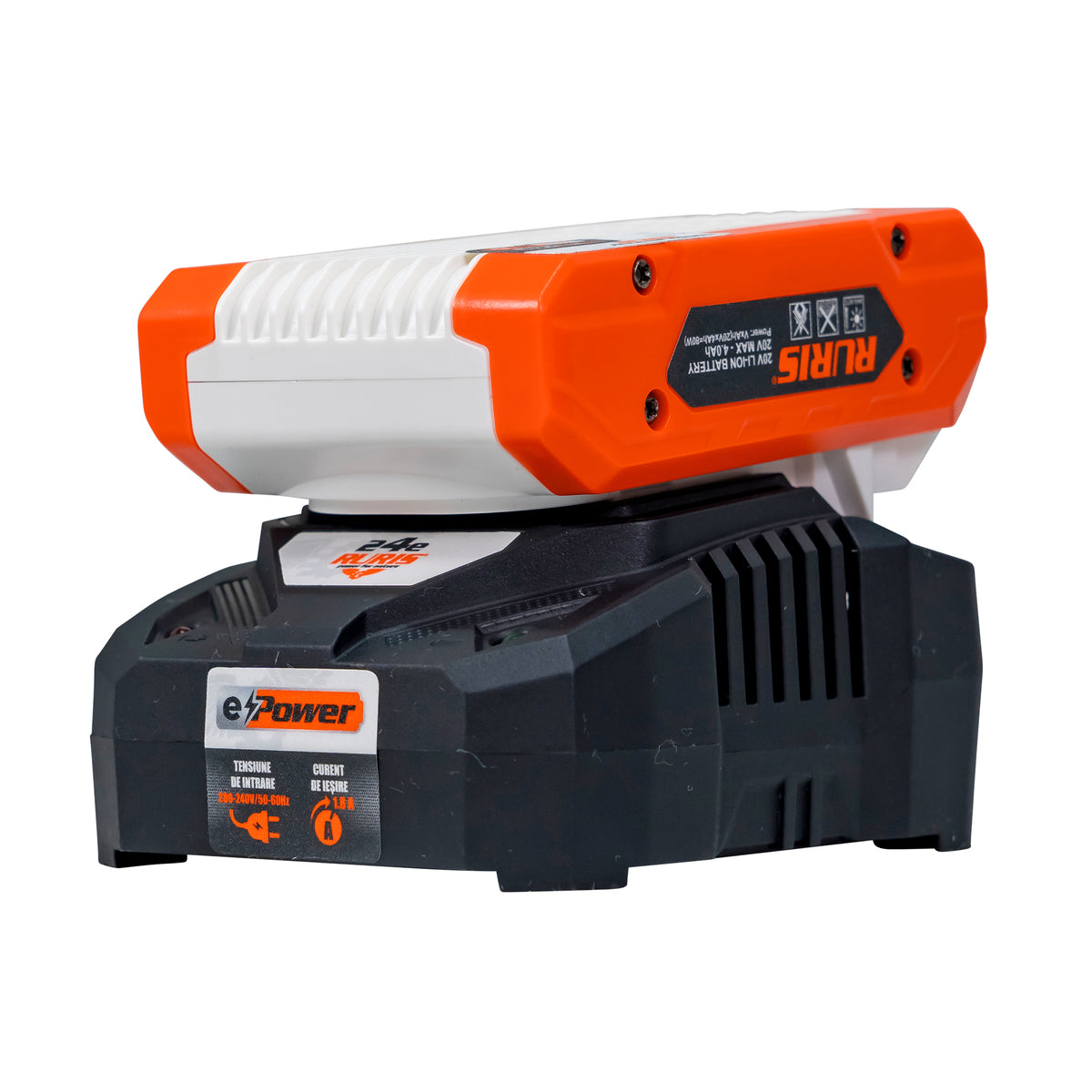 Kit acumulator + încărcător RURIS Alfa Up 2424e
