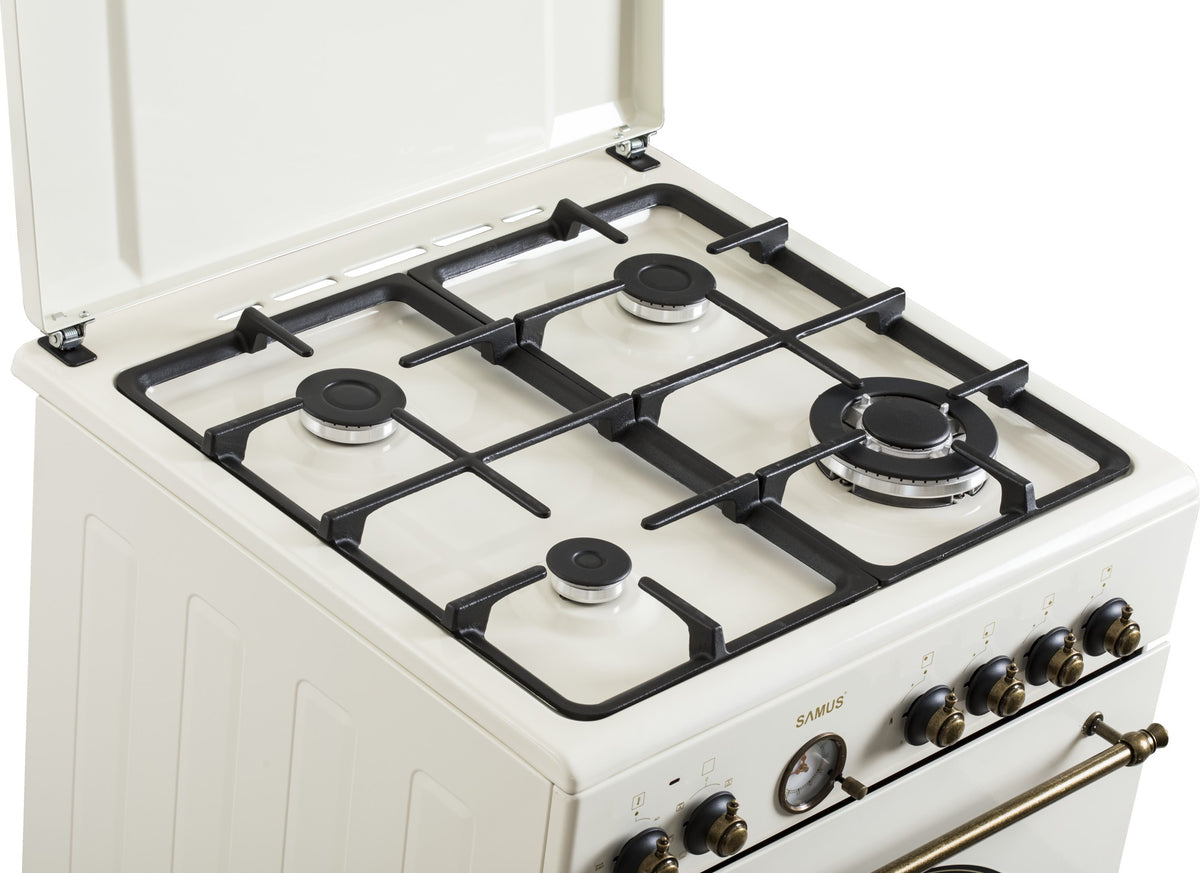 Aragaz Samus SR660EL1CW | 2000W, 56L, Gri, 59.8x61x86cm