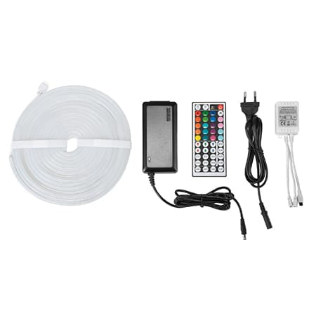 Ibiza Light Banda LED Banda LED Ibiza Light LLS500RGB-NEO | RGB Neon Flex, 5m, IP65, 108 LED/m, 12V