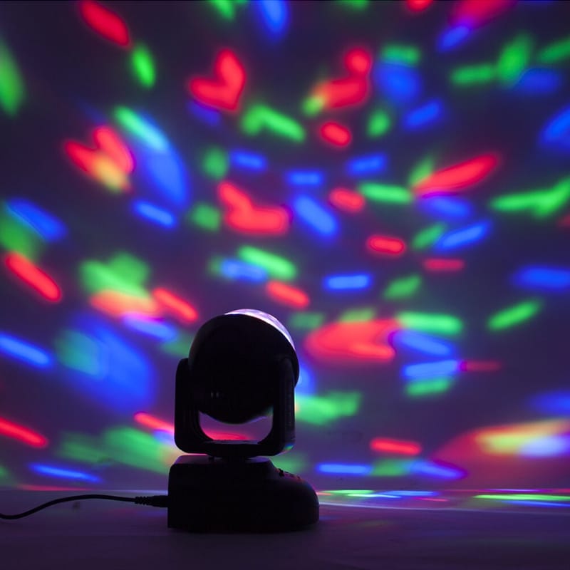 Ibiza Light Accesorii DJI Moving Head Ibiza Light LMH-ASTRO | 20W, 6x3W LED RGB, Control Sunet, Telecomanda