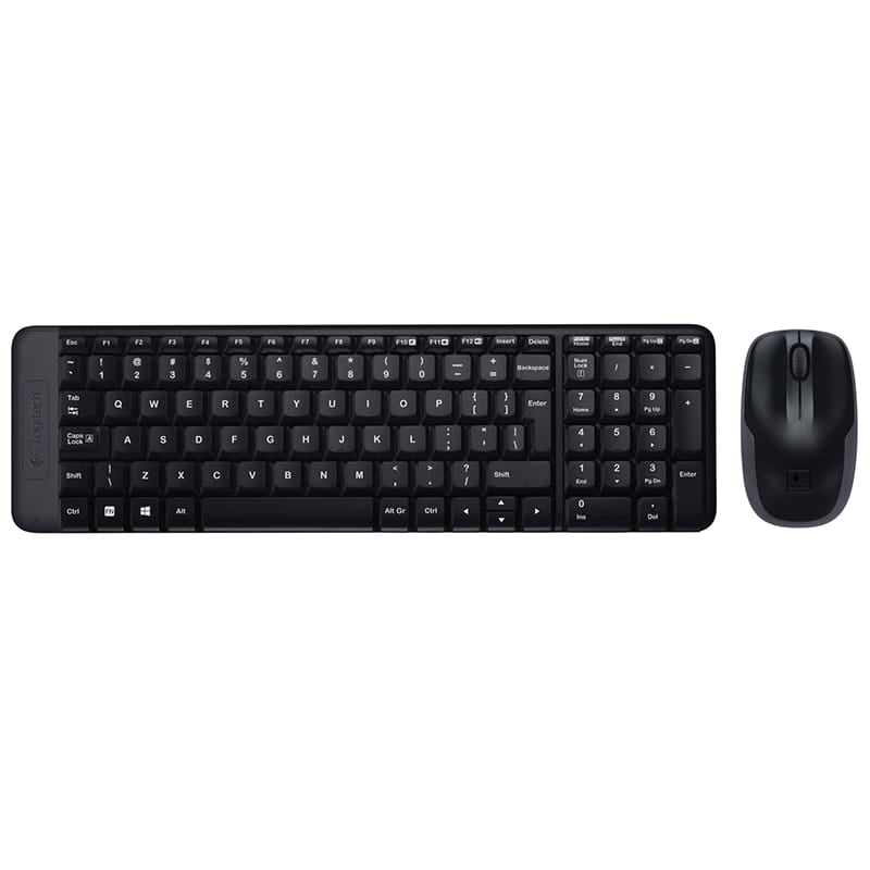 Logitech Kit tastatura Kit Tastatura Si Mouse Logitech MK220 | Wireless, 2.4GHz, Compact