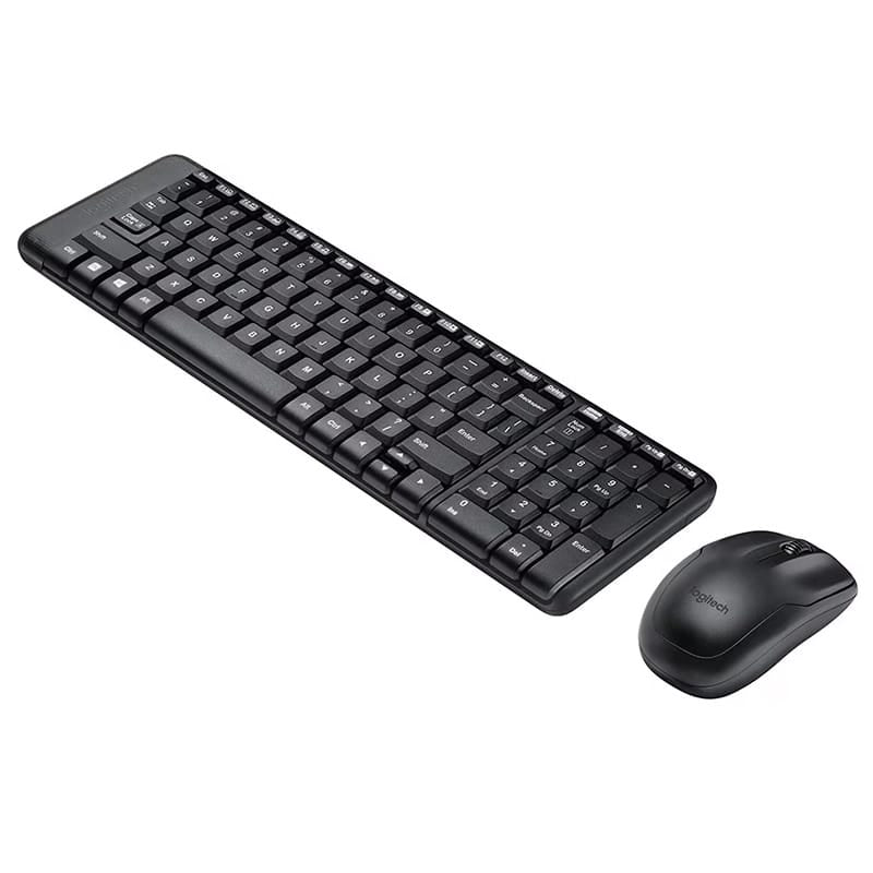 Logitech Kit tastatura Kit Tastatura Si Mouse Logitech MK220 | Wireless, 2.4GHz, Compact