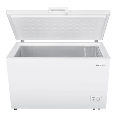 PC-Doc.ro Lada frigorifica Lada Frigorifica Albatros LA390IME | 371L, Clasa E, Alb, 130x70.5x85cm