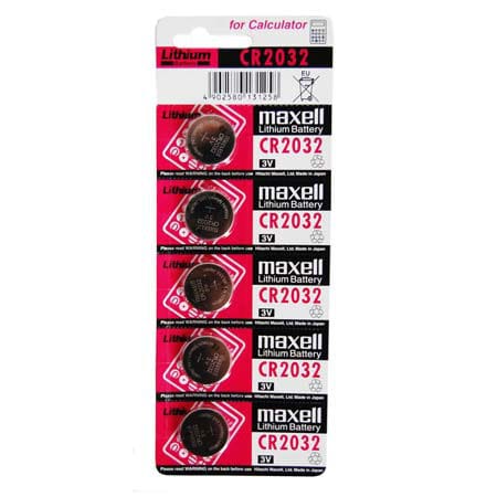 Maxell Baterie Baterie Maxell CR2032 MAX-CR2032 | 3V, Litiu, Blister 5 Buc