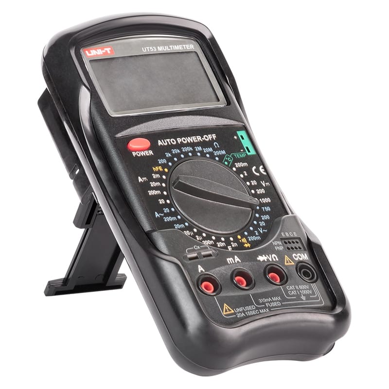 UNI-T Multimetru Multimetru UNI-T UT53 | Digital, Testare Tensiune AC/DC, Continuitate