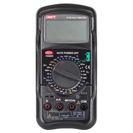 UNI-T Multimetru Multimetru UNI-T UT55 | Digital, Masurare Tensiune AC/DC, Rezistenta