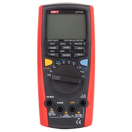 Uni-T Multimetru Multimetru Uni-T UT71D MIE0092 | Digital, True RMS, USB, Automat