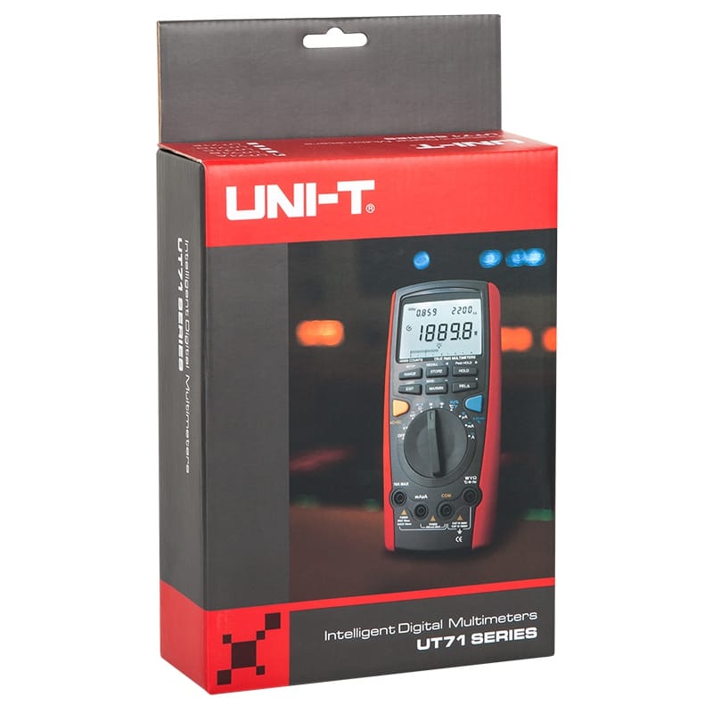 Uni-T Multimetru Multimetru Uni-T UT71D MIE0092 | Digital, True RMS, USB, Automat