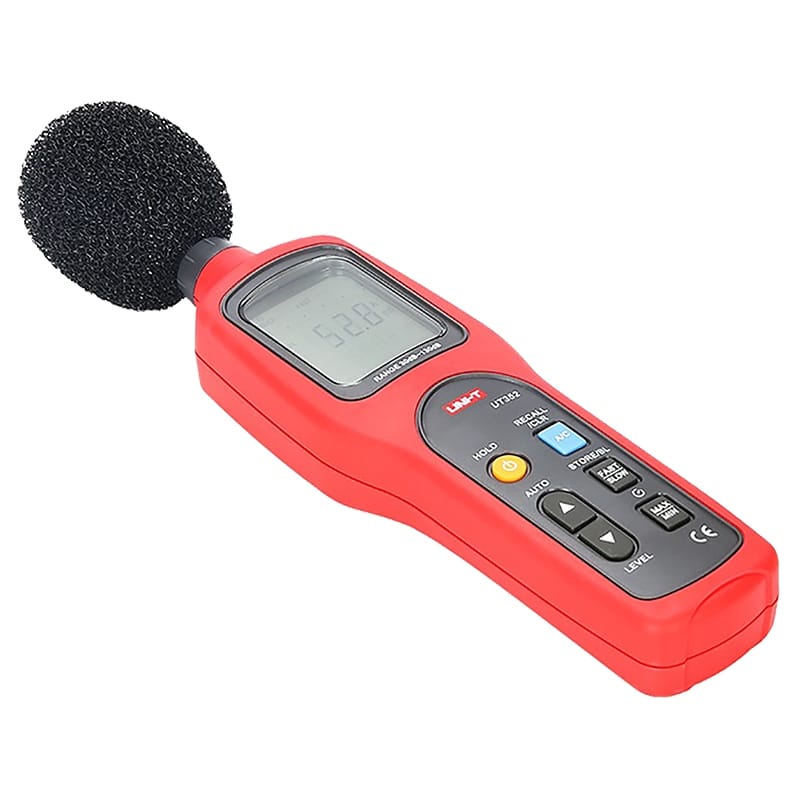 UNI-T Decibelmetru digital Decibelmetru Digital UNI-T UT352 | 30-130dB, Precizie ±1.5dB, Display LCD