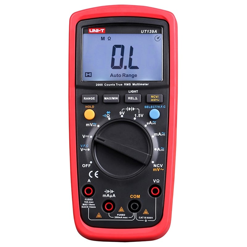 UNI-T Multimetru Multimetru Digital UNI-T UT139A MIE0154 | Universal, Display LCD, True RMS