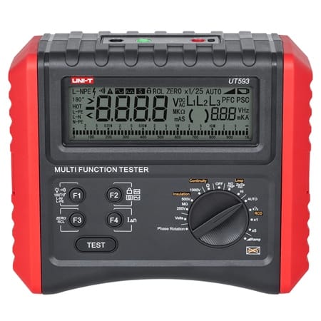 Uni-T Multimetru Multimetru Digital Uni-T UT593 MIE0164 | Universal, Afisaj LCD, Masurare Tensiune/Curent/Rezistenta