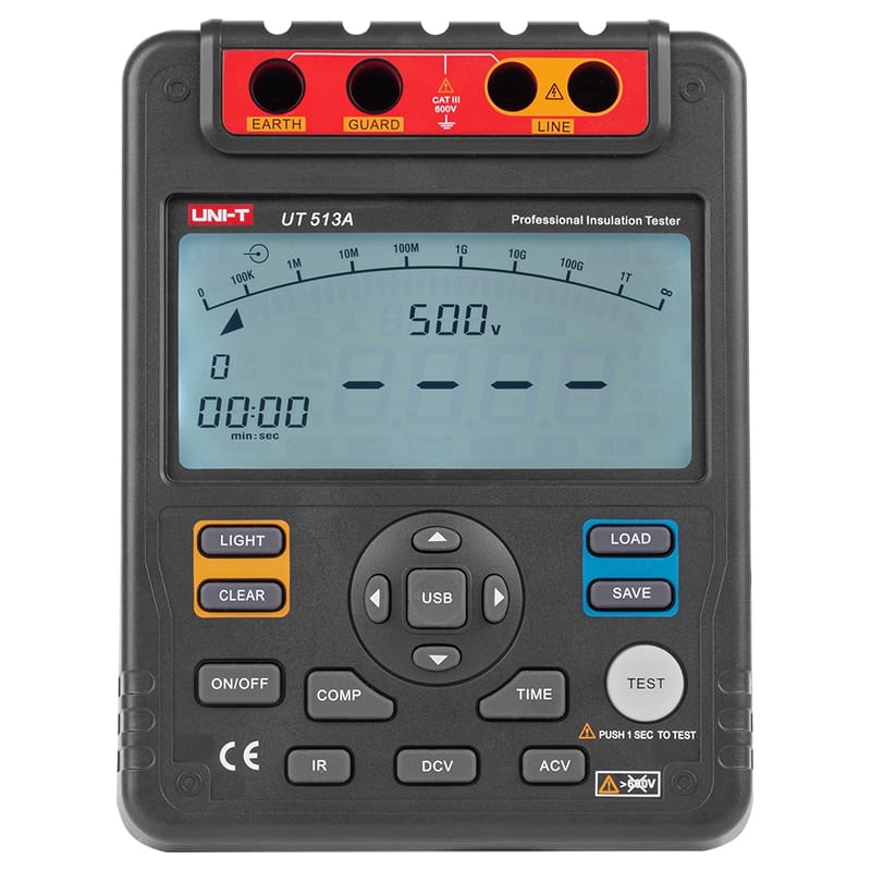 UNI-T Multimetru Multimetru Digital UNI-T UT513A | Rezistenta Izolatie, Tester