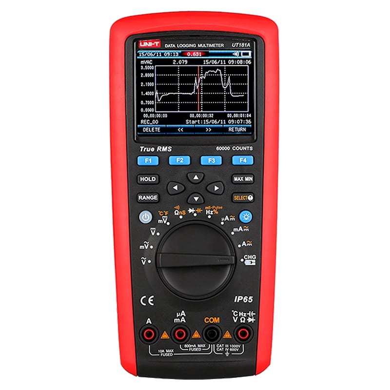 UNI-T Multimetru Multimetru Digital UNI-T UT181A | True RMS, Data Logger, IP65
