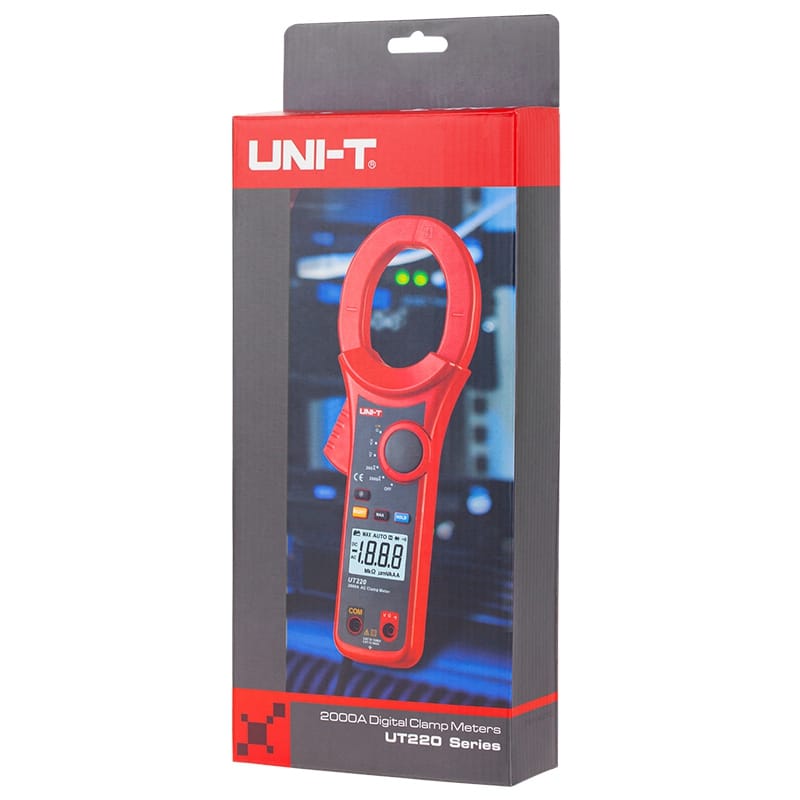 Uni-T Clampmetru digital Clampmetru Digital Uni-T UT220 MIE0180 | 2000A, AC/DC, True RMS, NCV