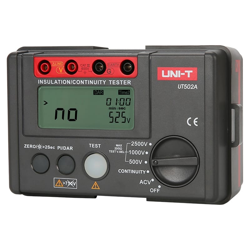 Uni-T Multimetru Multimetru Uni-T UT502A | Rezistenta Izolatie, Afisaj LCD, Test Continuitate