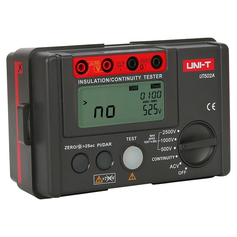 Uni-T Multimetru Multimetru Uni-T UT502A | Rezistenta Izolatie, Afisaj LCD, Test Continuitate