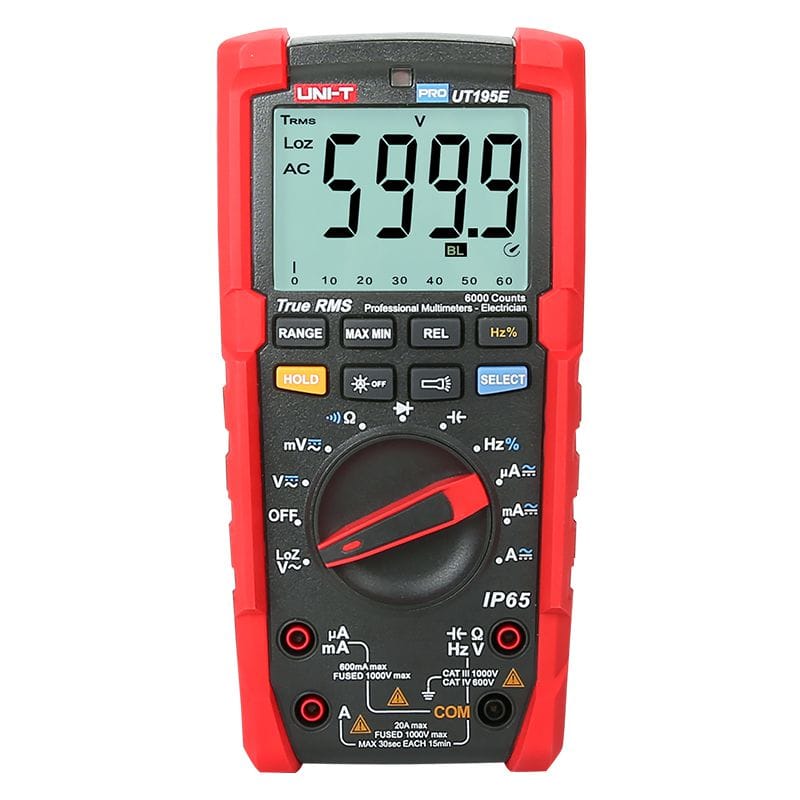 Uni-T Multimetru Multimetru Universal Uni-T UT195E PRO MIE0295 | True RMS, OLED, IP65