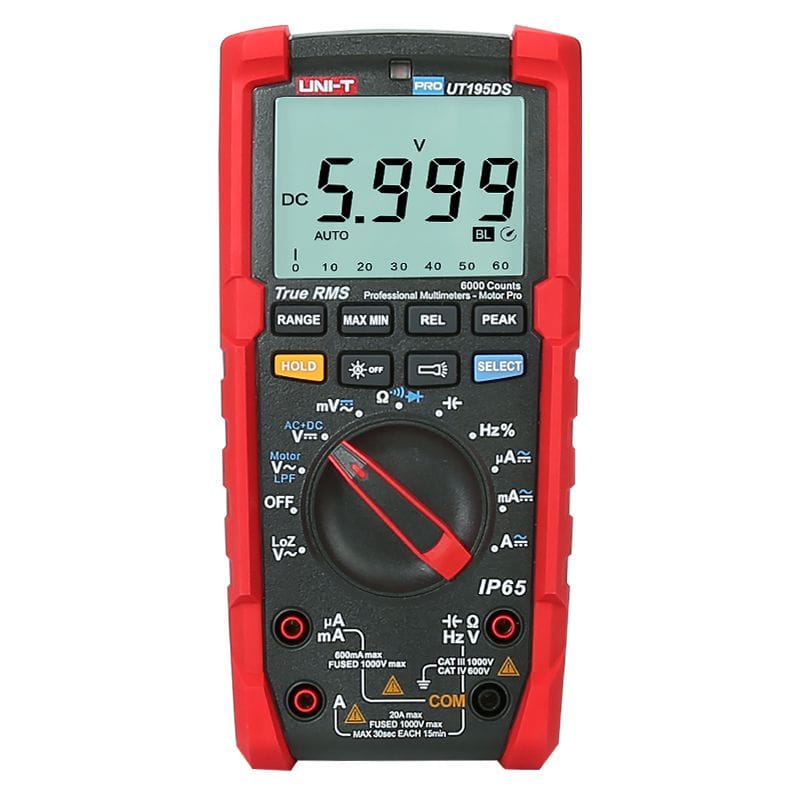 Uni-T Echipament protectie Multimetru Universal Uni-T UT195DS PRO MIE0297 | TRMS, IP65, Bluetooth