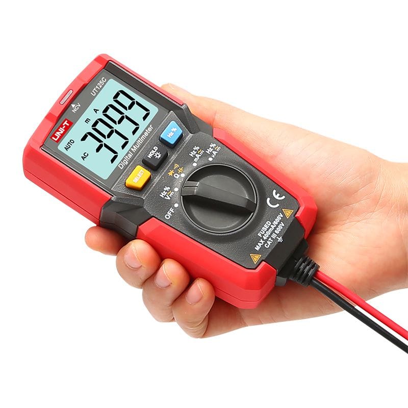 Uni-T Multimetru Multimetru Digital Uni-T UT125C MIE0323 | Afisaj LCD, Testare Continuitate, Protectie Suprasarcina