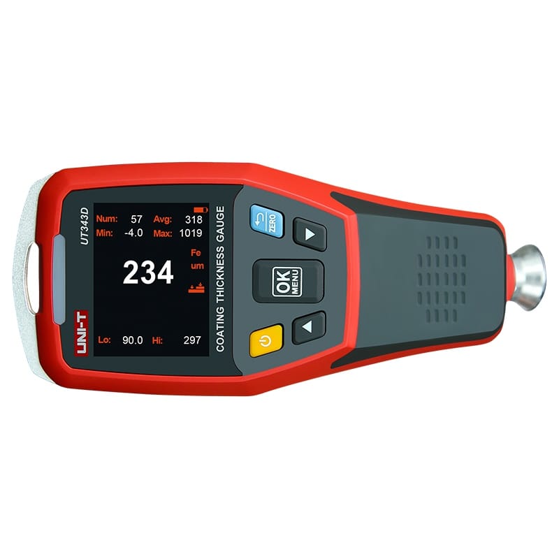 UNI-T Aparat de masura Tester Masurare Grosime Vopsea UNI-T UT343D | Digital, 0-1300μm, ±3%
