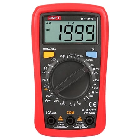 Uni-T Multimetru Multimetru Digital Uni-T UT131C MIE0381 | Display LCD, Masurare Tensiune AC/DC, Curent, Rezistenta