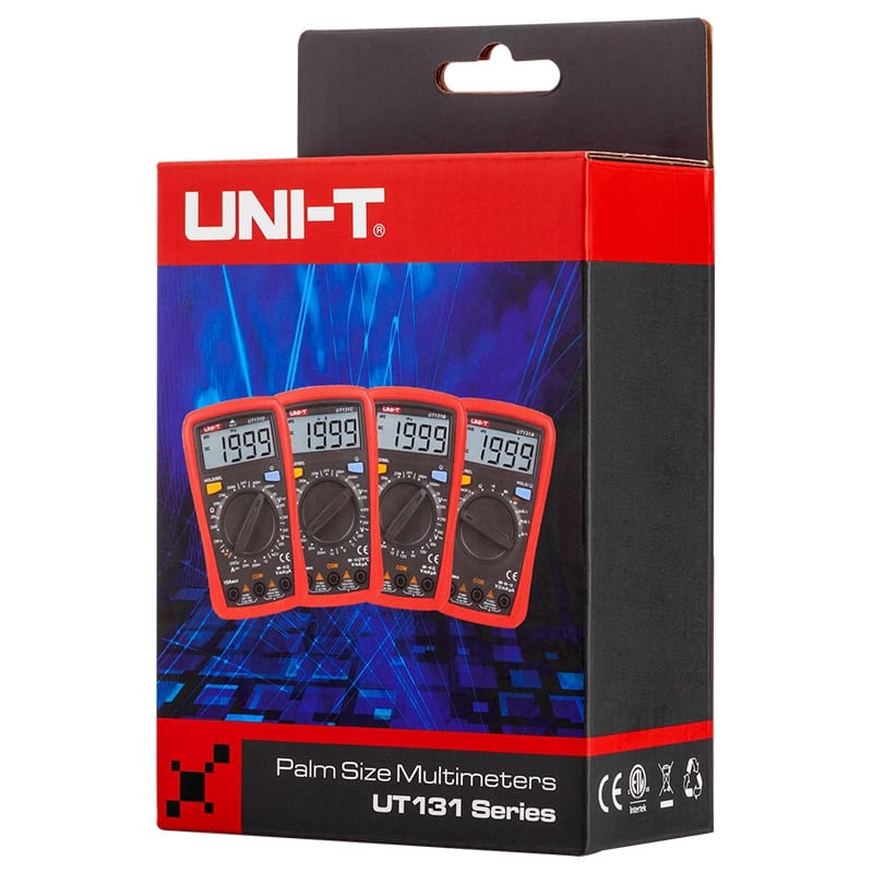 Uni-T Multimetru Multimetru Digital Uni-T UT131C MIE0381 | Display LCD, Masurare Tensiune AC/DC, Curent, Rezistenta