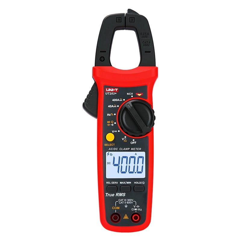 Uni-T Clampmetru digital Clampmetru Digital Uni-T UT203+ MIE0402 | 400A AC, True RMS, NCV
